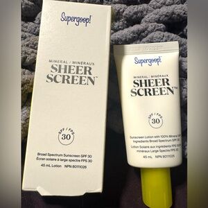 Supergoop! Sheer Screen SPF 30 Mineral Sunscreen - Cream